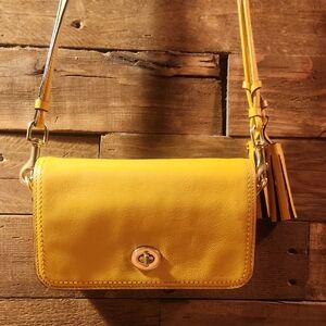 Coach Leather Crossbody Bag